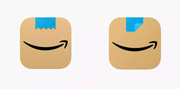 Amazon решает, что для приложения нужен новый логотип 1
